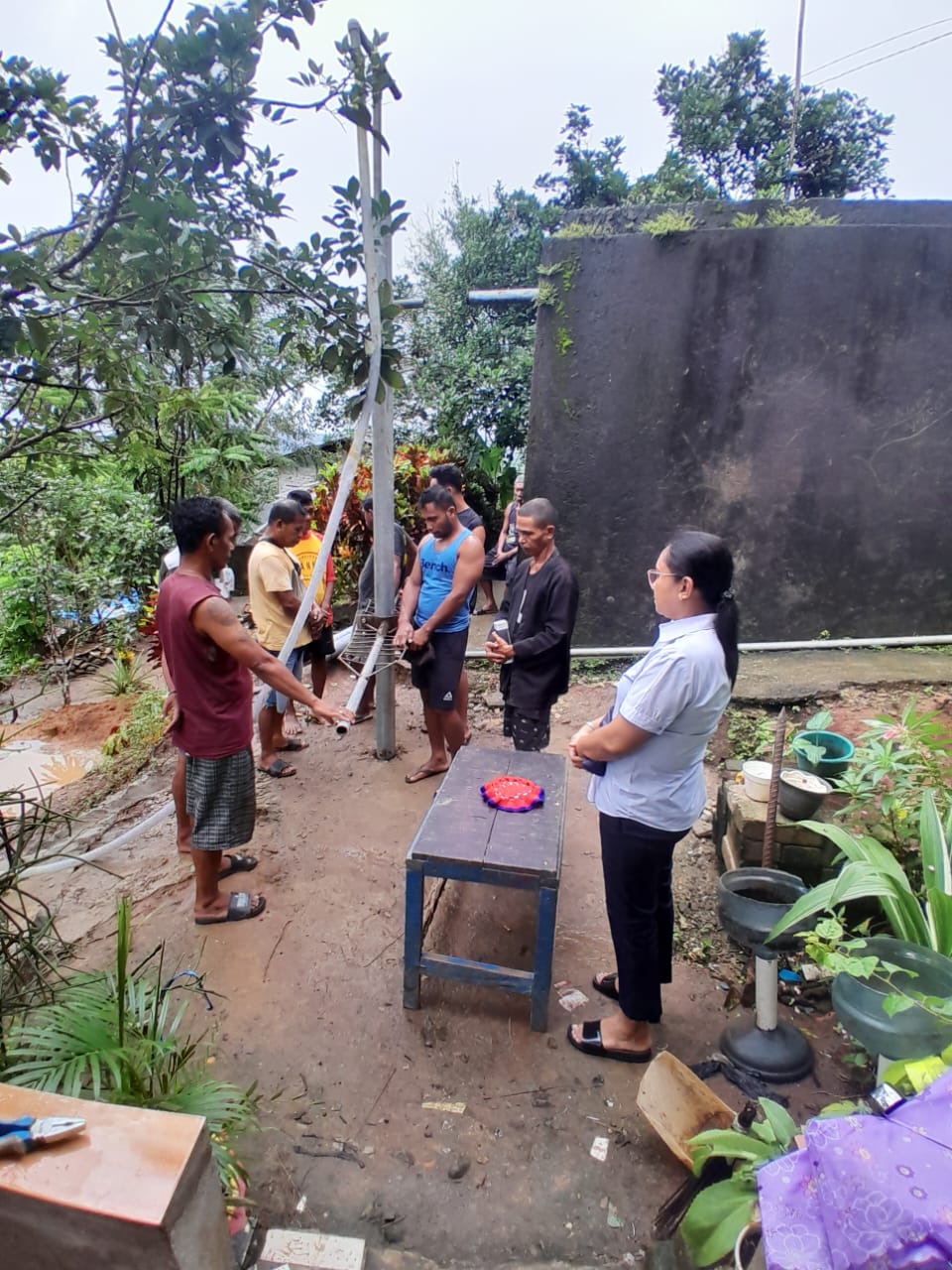 Pembangunan sumur bor RT.003-RW.02